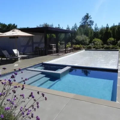 pool with spa luxury property Hamptons
